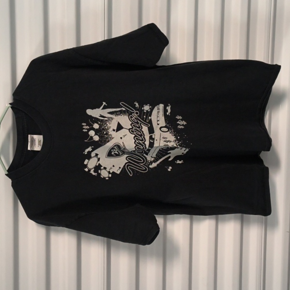 Vtg Treasure Island Resort & Casino Graphic Short Sleeve T-Shirt XL